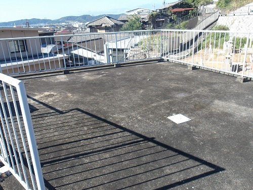 倉敷市児島N社様　ウレタン防水通気緩衝工法