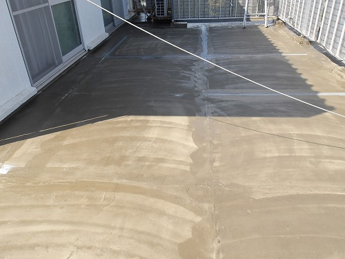 倉敷市白楽町K様邸　ウレタン通気緩衝工法